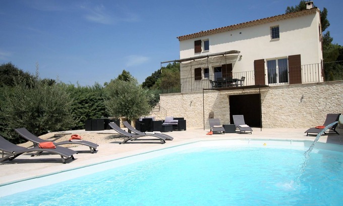 Apt Villa | Villa en Lubéron con piscina salada