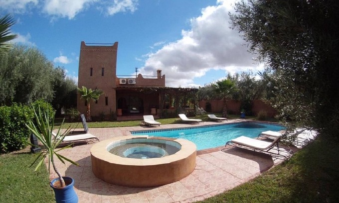 Targa Villa | VILLA kasbah style, sin VIS, piscina exclusiva, jardín cerrado