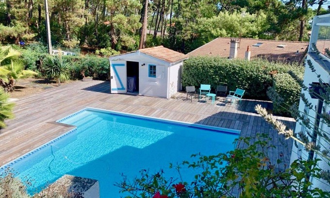 Piraillan Casa | Villa in Piraillan, family friendly, private pool, between Bay & ocean
