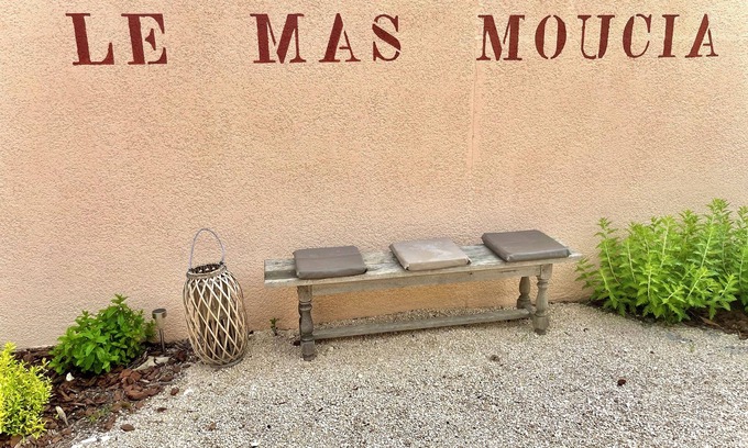 Mormoiron Casa | Villa en Provenza con vistas al Ventoux, 5 dormitorios, piscina, a ras del suelo, aire acondicionado.
