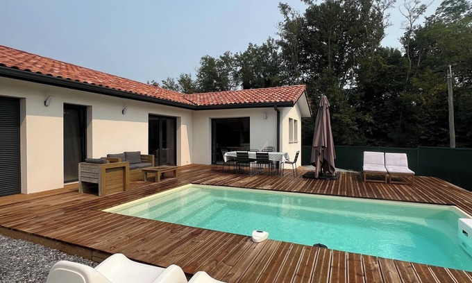 Magescq Villa | Villa in the southern moors, 10 minutes from the ocean
