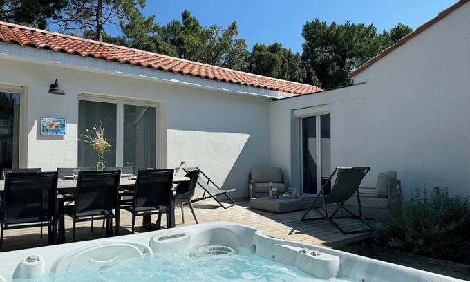 Notre-Dame-de-Monts Villa | Villa Inde Le Sherwood ***, entre bosque y mar
