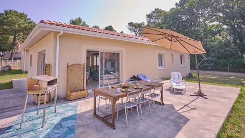 Le Verdon-sur-Mer Casa | Villa Jardin et forêt océan au Verdon