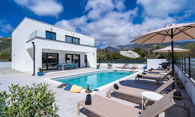 Zupa dubrovacka Villa | Villa Jasminka - Cuatro Habitaciones Villa, Capacidad 8