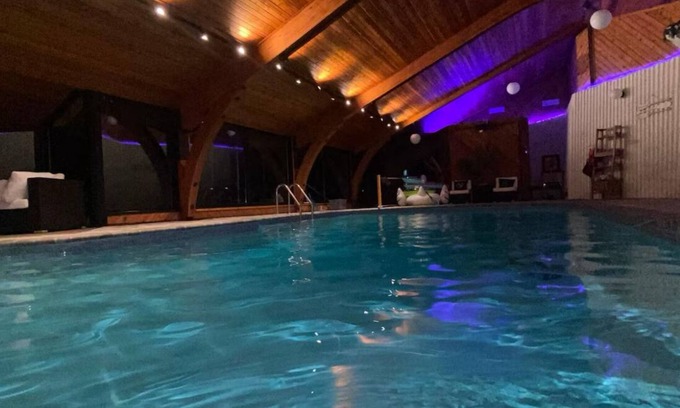Sainte-Adele Casa | Villa Jolicoeur - Indoor Pool