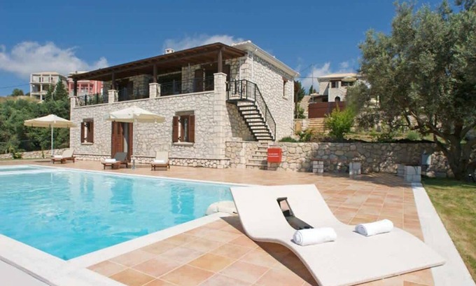 Spanokhorion Casa | Villa Kallisto Sea View Escape in Corfu