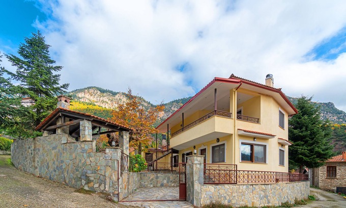 Kalambaka Villa | Villa Kleinos: una villa realmente magnífica en los suburbios de Kalabaka y Meteora