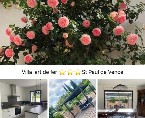 Saint-Paul-de-Vence Casa | Villa l'art de fer