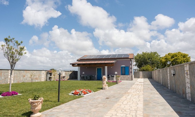 Capaccio Scalo Villa | Villa 'La Casa Vacanza Dei Sogni' con terraza, Wi-Fi y aire acondicionado