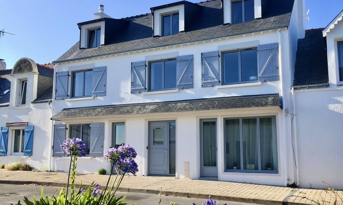 Quiberon Villa | Villa La Chaumine, sea view, Quiberon, 10 pers, full sea view
