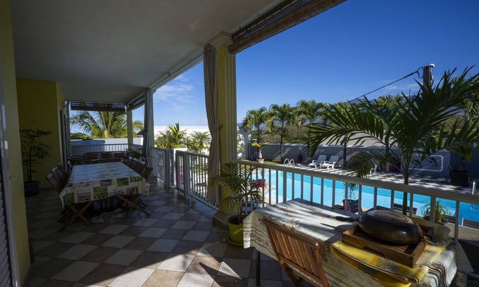 Ravine des Cabris Villa | Villa "La Creole" con piscina privada y climatizada, de 08 a 12 pers.