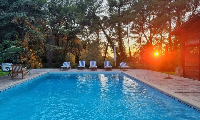 Gardanne Casa | Villa La Sauvagine - Piscine Chauffée - Tennis - Billard