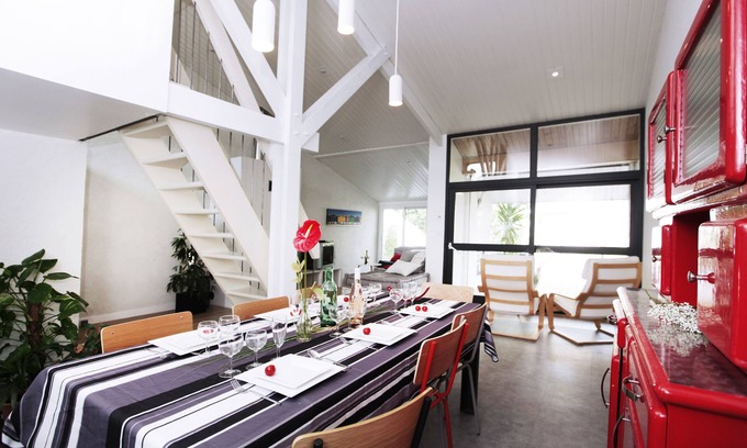 Saujon Casa | Villa Land-Zee, a 10 minutos de Royan, 8 personas, 4 habitaciones, amplio jardín, terraza
