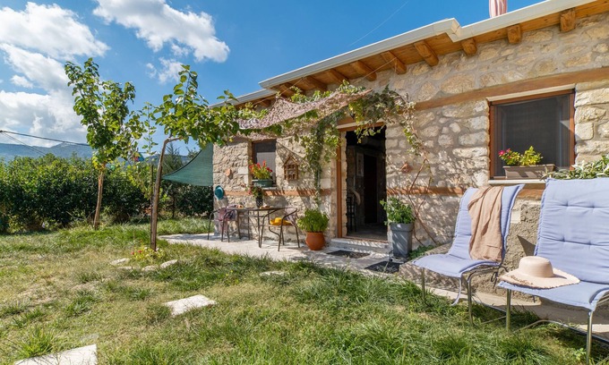 Drimonas Casa | Villa Lazar con terraza, aire acondicionado y Wi-Fi