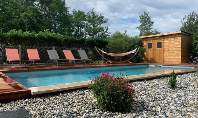 Azur Casa | Villa Le Faré 10 min des plages - Climatisée - 8 Pers - Piscine Chauffée du 1er mai au 30 sept -