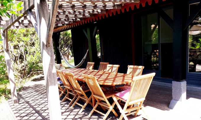 Vieux-Boucau-les-Bains Villa | Villa les Arbousiers en el pueblo de Vieux Boucau Mar