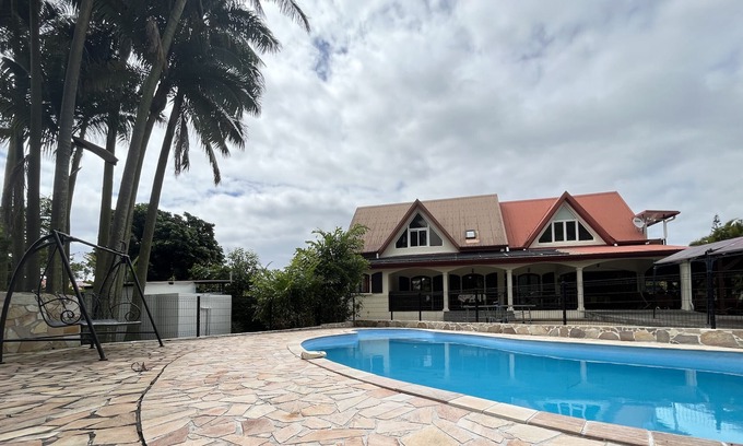 Saint-Benoit Casa | Villa Lyse, Maison d'hôtes avec piscine