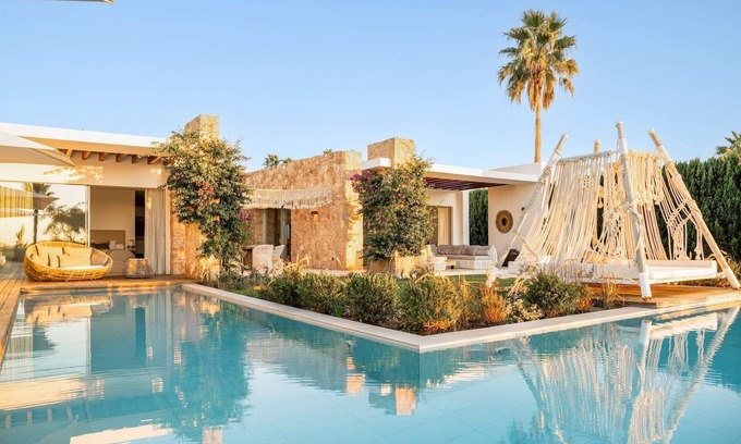 Cala Comte Casa | Villa Mykonos: impresionante villa de diseño en el mágico oeste de la isla