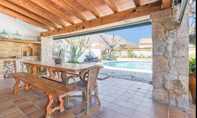 Les Palmeres Villa | Finca con piscina en Siller, a corta distancia de la playa