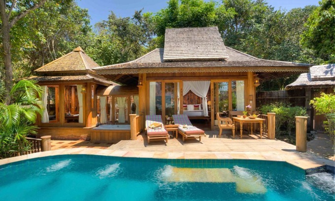 Ko Pha-ngan Complejo | Villa Maprang - Una Habitación Resort, Capacidad 3