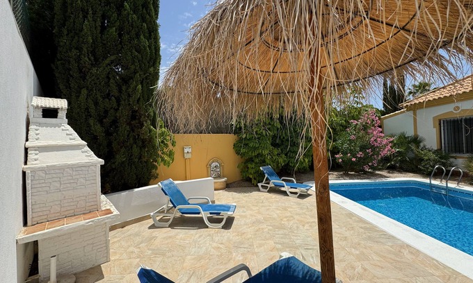 Mazarrón Villa | Villa Maravilla con vistas a la montaña, piscina y Wi-Fi