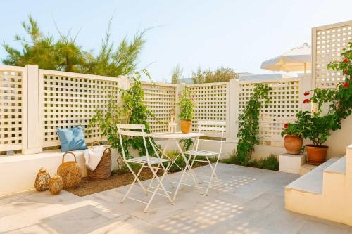 Naousa Casa | Villa Maria - Naoussa Squares Blue & Gold Suite