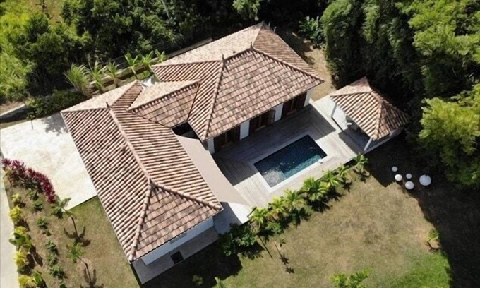 Petit-Bourg Villa | Villa-Marie-Habitación con desagüe-Villa-Vista al Jardín