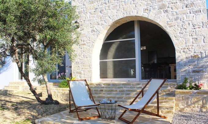 Kamilari Villa | Villa Marikami, una increíble casa nueva construida en piedra en Kamilari