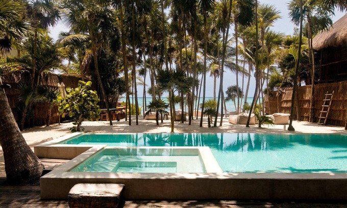 Zona Hotelera Villa | Villa Mariola, Tulum – Frente al Mar Chef Incluido