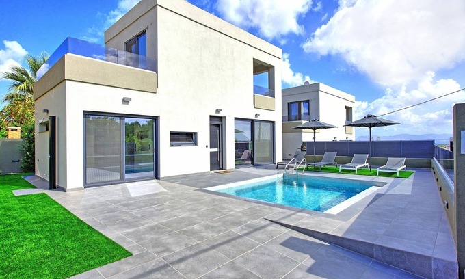 Kato Galatas Villa | Villa en Galatás con 2 habitaciones, capacidad 5