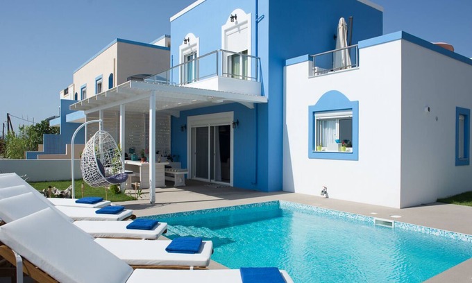 Mastichari Villa | Villa Mastihari - Tres Habitaciones Villa, Capacidad 8