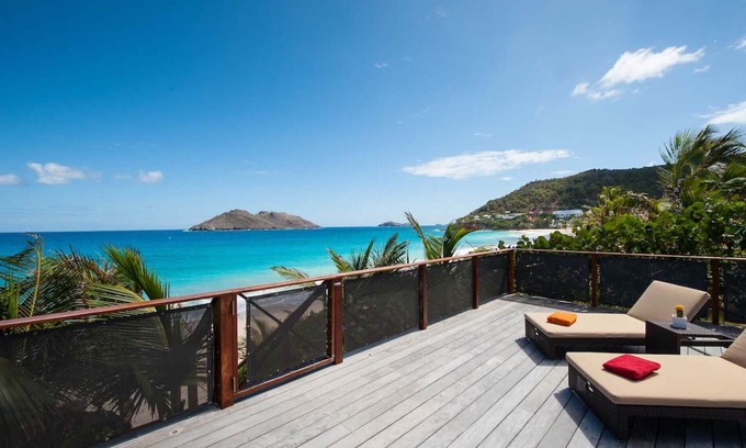 Anse des Flamands Villa | Villa Micela - Villa de dos dormitorios frente a la playa con piscina - St Barts Flamands Beach