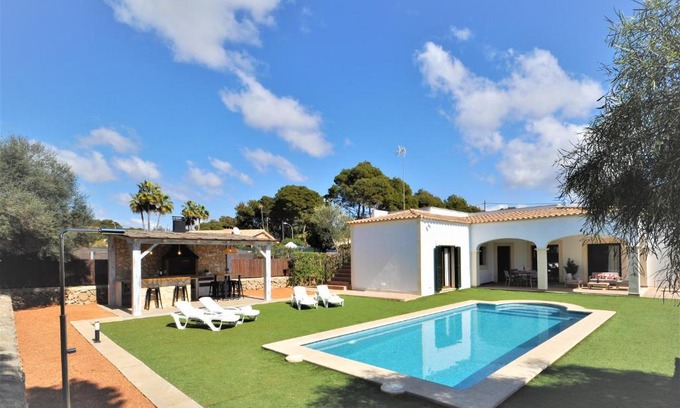 Cala Pi Casa | VILLA MONICA en Cala Pi ideal para familias- Mallorca