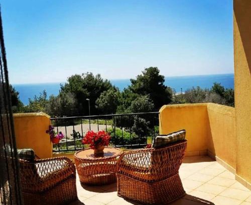 Santa Cesarea Terme Casa | Villa Nena, vista mare