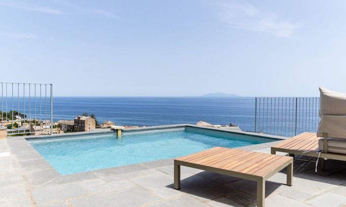 Erbalunga Casa | Villa NEPITA, swimming pool, sea view for 8 people, 4 bedrooms, ERBALUNGA, 20222
