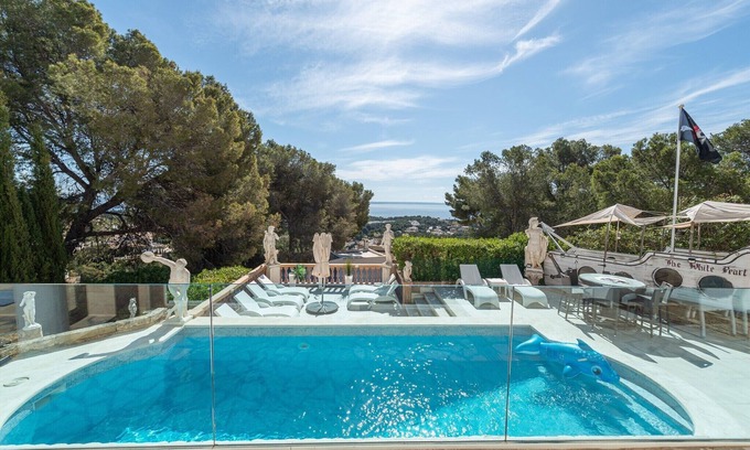 Portals Nous Villa | Villa Ocean View - Villa Con Piscina Privada