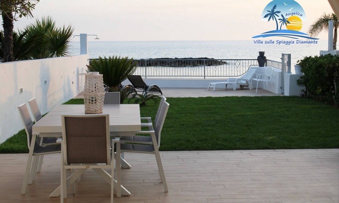 Belvedere Marittimo Villa | Villa en la playa de Diamante