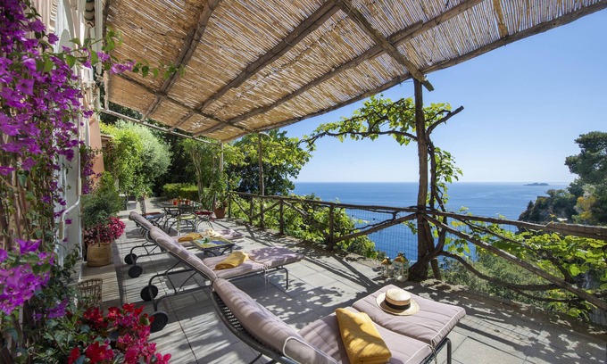 Praiano Villa | Villa Orizzonte - Between Praiano and Positano