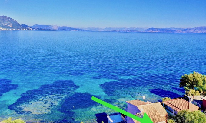 Agia Pelagia Chlomou Apartamento | Villa Ourania - Studio 4 garden view