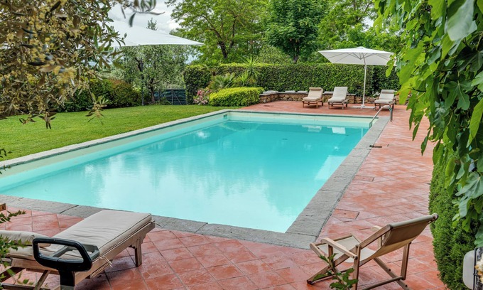 Capraia e Limite Villa | Villa 'Panicale- Toscana' con piscina privada, terraza privada y Wi-Fi