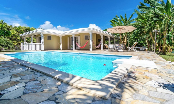 Le Vauclin Villa | Villa con piscina a 10 minutos de las playas.