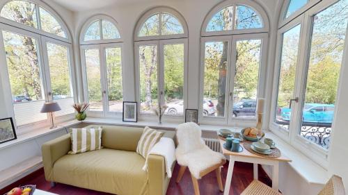 Warnemuende Apartamento | Villa Parkblick