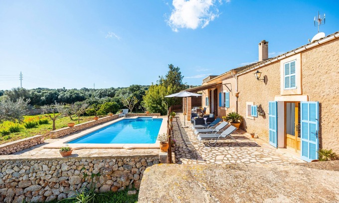 Manacor Villa | Villa 'Pascual Gran' con vistas a la montaña, piscina privada y Wi-Fi