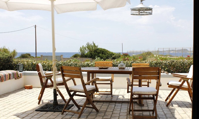 Gargaliani Villa | Villa Penélope 15m del mar con playa de aligustre