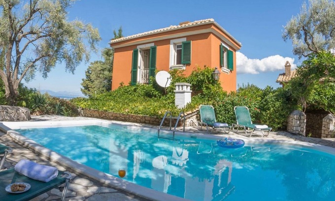 Katouna Villa | Villa Pergola - Espectaculares vistas al mar