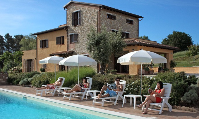 Fratta Villa | Villa 'Pian del Rocchio' - Hermosa casa de campo en una exuberante meseta de Umbría