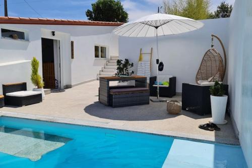 Tabua Casa | Villa piscine balnéothérapie et jacuzzi entièrement privée
