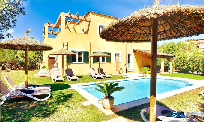 Calas de Mallorca Casa | Villa Puerta del Sol für 10 Personen/ Pool/ Wifi / Klima / April 24 Renoviert