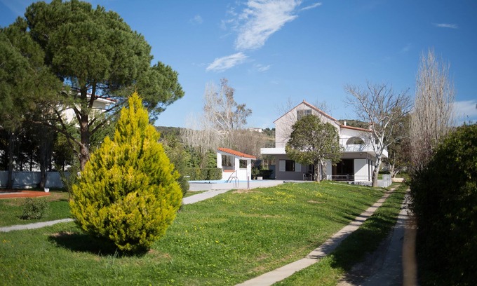 Ormos Agiou Ioannou Villa | Villa Ria Lujo, diversión y confort cerca de playas y puerto (aéreo)
