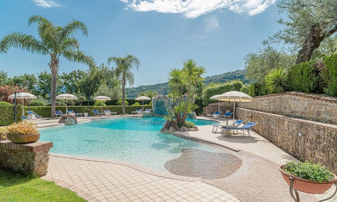 Laureana Cilento Villa | Villa Rosi - Apartamento de dos habitaciones con piscina